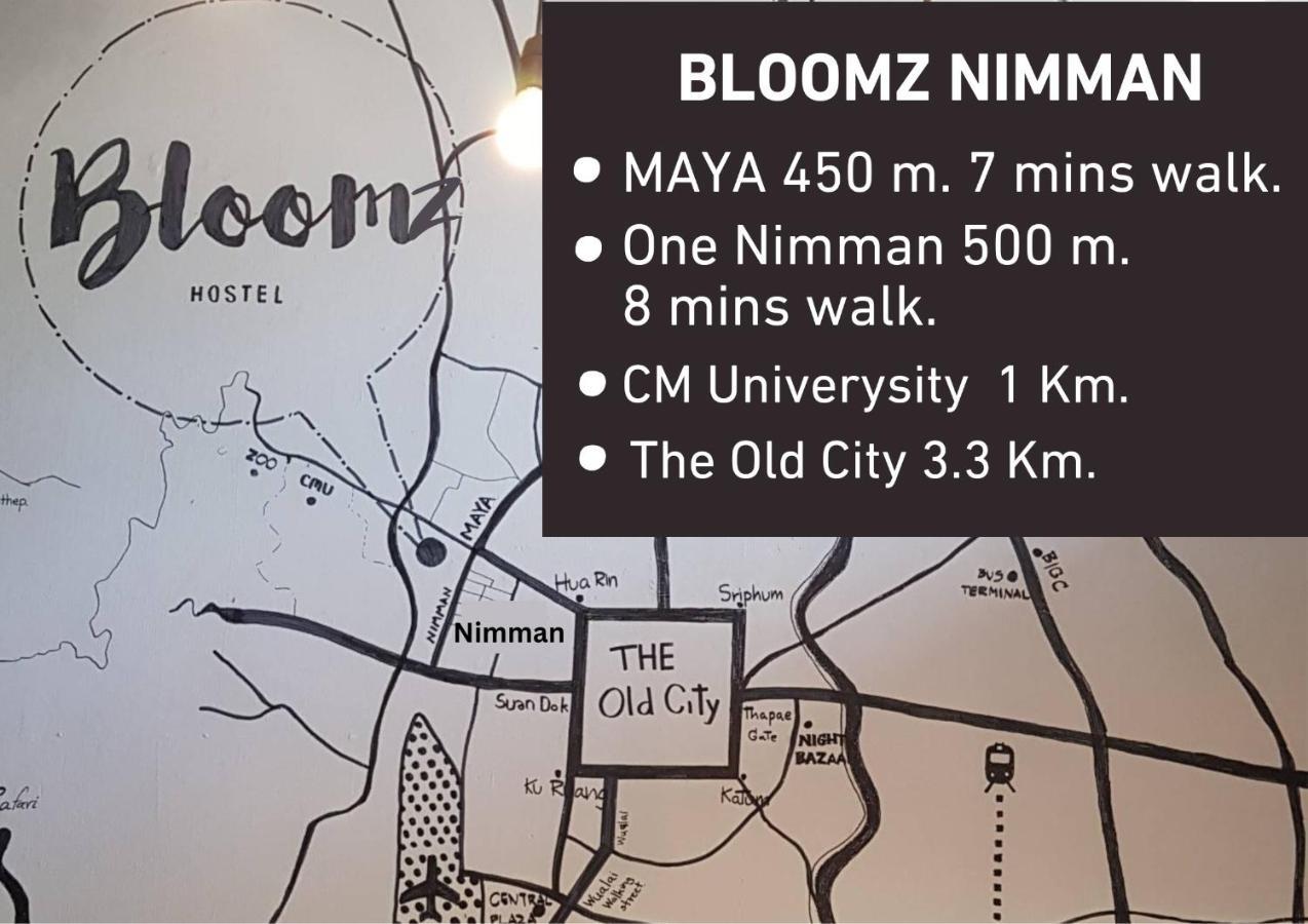 Bloomz Hostel チエンマイ エクステリア 写真